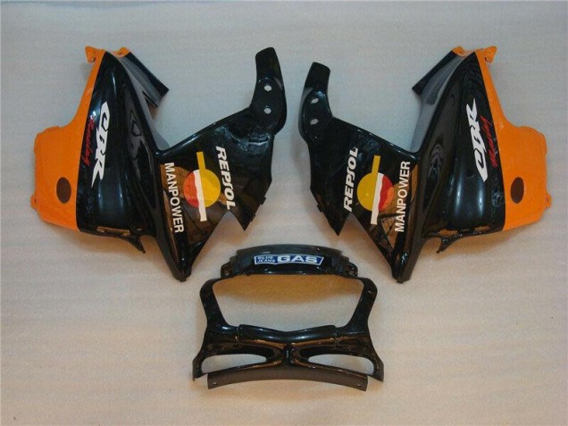 Kit Carenado ABS Completo Honda CBR 600 F3 95-98 - Negro Naranja Repsol Kit Carenado ABS Completo Honda CBR 600 F3 95-98 - Negro Naranja Repsol