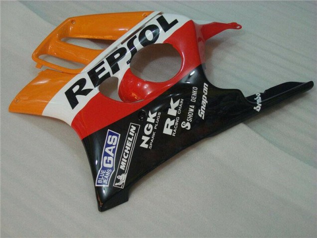 Kit Carenado ABS Completo Honda CBR 600 F3 95-98 - Negro Naranja Repsol Kit Carenado ABS Completo Honda CBR 600 F3 95-98 - Negro Naranja Repsol