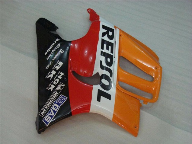Kit Carenado ABS Completo Honda CBR 600 F3 95-98 - Negro Naranja Repsol Kit Carenado ABS Completo Honda CBR 600 F3 95-98 - Negro Naranja Repsol
