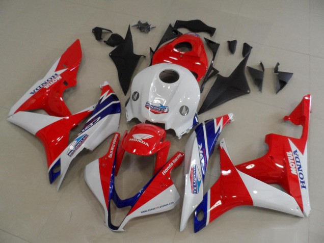 Kit Carenado ABS Completo Honda CBR 600 RR 07-08 - Rojo Blanco Kit Carenado ABS Completo Honda CBR 600 RR 07-08 - Rojo Blanco