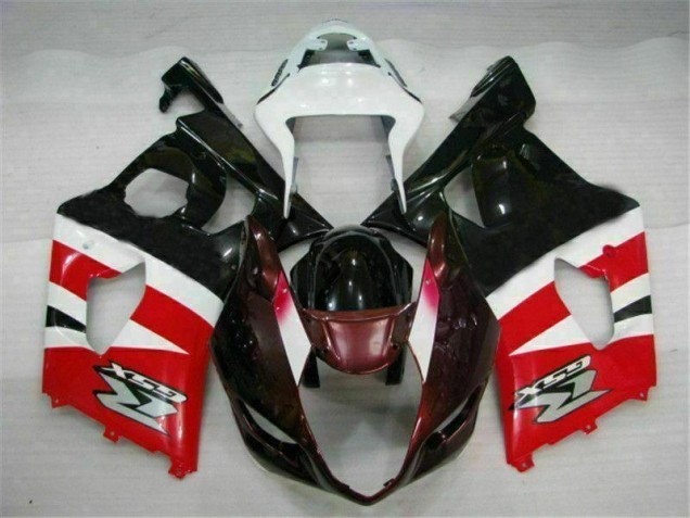 Kit Carenado ABS Completo Suzuki GSXR 1000 K3 03-04 - Rojo Negro Kit Carenado ABS Completo Suzuki GSXR 1000 K3 03-04 - Rojo Negro