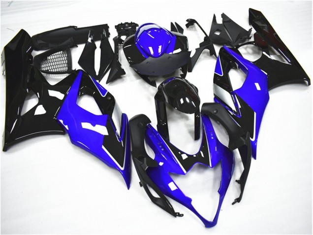 Kit Carenado ABS Completo Suzuki GSXR 1000 K5 05-06 - Azul Negro Kit Carenado ABS Completo Suzuki GSXR 1000 K5 05-06 - Azul Negro