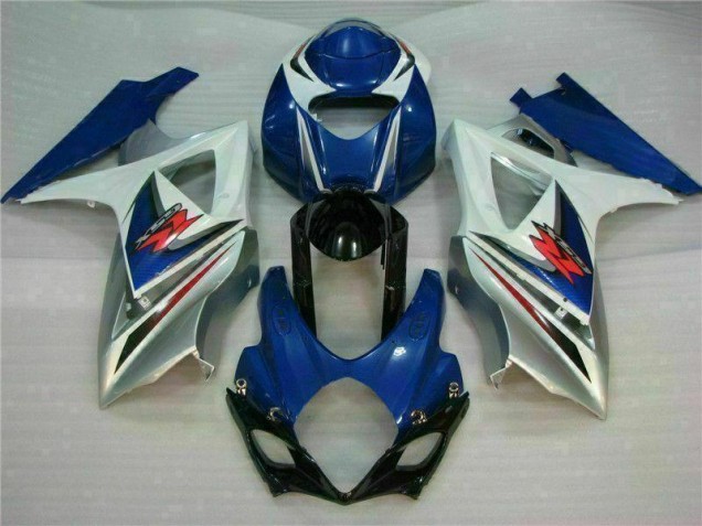 Kit Carenado ABS Completo Suzuki GSXR 1000 K7 07-08 - Azul Blanco Kit Carenado ABS Completo Suzuki GSXR 1000 K7 07-08 - Azul Blanco