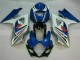 Kit Carenado ABS Completo Suzuki GSXR 1000 K7 07-08 - Azul Blanco Kit Carenado ABS Completo Suzuki GSXR 1000 K7 07-08 - Azul Blanco