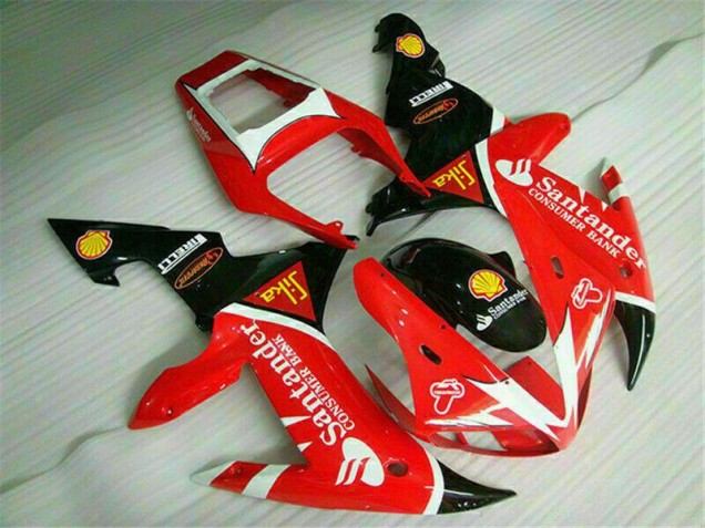 Kit Carenado ABS Completo Yamaha R1 02-03 - Rojo Kit Carenado ABS Completo Yamaha R1 02-03 - Rojo