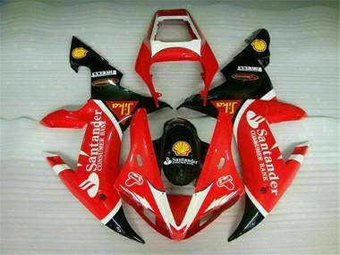 Kit Carenado ABS Completo Yamaha R1 02-03 - Rojo
