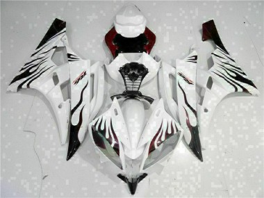 Kit Carenado ABS Completo Yamaha R6 06-07 - Blanco