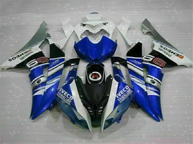 Kit Carenado ABS Completo Yamaha R6 08-16 - Blanco Azul