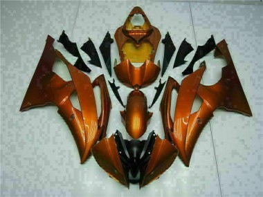 Kit Carenado ABS Completo Yamaha R6 08-16 - Naranja