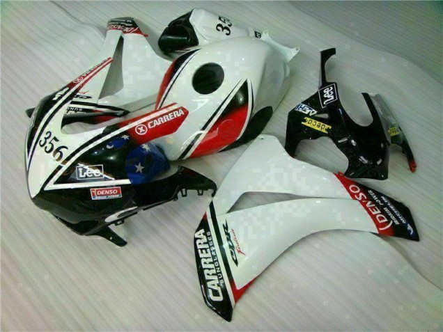 Kit Carenado Inyección Honda CBR 1000 RR 08-11 - Blanco Negro