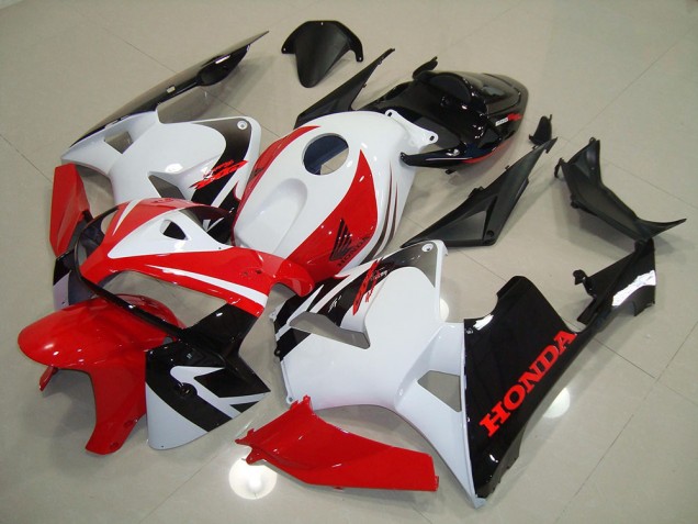 Kit Carenado Inyección Honda CBR 600 RR 05-06 - Rojo Blanco Negro Kit Carenado Inyección Honda CBR 600 RR 05-06 - Rojo Blanco Negro