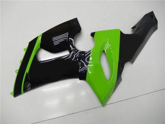 Kit Carenado Inyección Kawasaki ZX6R 05-06 - Verde Negro Kit Carenado Inyección Kawasaki ZX6R 05-06 - Verde Negro