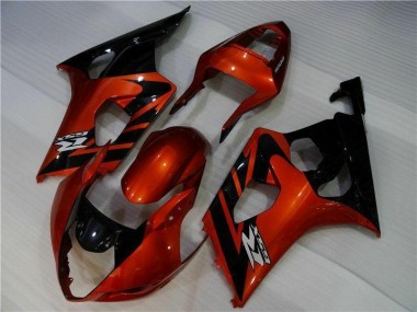 Kit Carenado Inyección Suzuki GSXR 1000 K3 03-04 - Marrón Negro