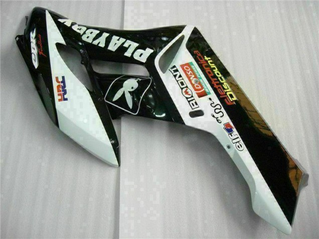 Kit Carenado Moto Honda CBR 1000 RR 04-05 - Negro Blanco Kit Carenado Moto Honda CBR 1000 RR 04-05 - Negro Blanco