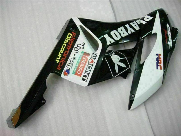Kit Carenado Moto Honda CBR 1000 RR 04-05 - Negro Blanco Kit Carenado Moto Honda CBR 1000 RR 04-05 - Negro Blanco