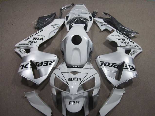 Kit Carenado Moto Honda CBR 600 RR 05-06 - Blanco Negro Repsol Kit Carenado Moto Honda CBR 600 RR 05-06 - Blanco Negro Repsol