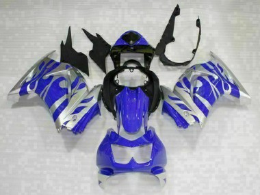 Kit Carenado Moto Kawasaki EX250 08-12 - Azul Negro