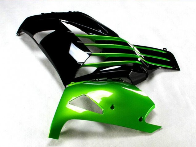 Kit Carenado Moto Kawasaki ZX14R ZZR 1400 12-21 - Negro Verde Kit Carenado Moto Kawasaki ZX14R ZZR 1400 12-21 - Negro Verde