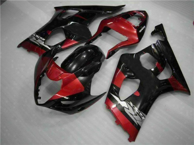 Kit Carenado Moto Suzuki GSXR 1000 K3 03-04 - Rojo Negro
