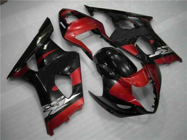 Kit Carenado Moto Suzuki GSXR 1000 K3 03-04 - Rojo Negro