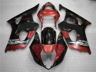 Kit Carenado Moto Suzuki GSXR 1000 K3 03-04 - Rojo Negro
