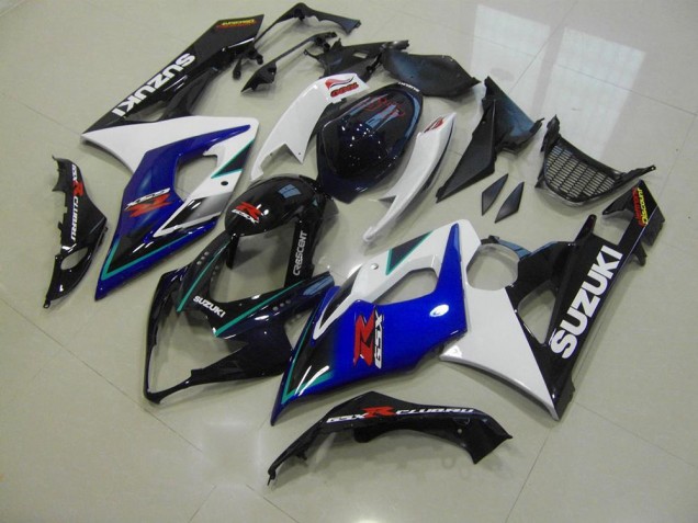 Kit Carenado Moto Suzuki GSXR 1000 K5 05-06 - Azul Blanco Kit Carenado Moto Suzuki GSXR 1000 K5 05-06 - Azul Blanco