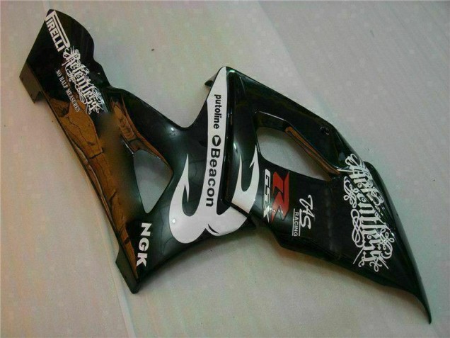 Kit Carenado Moto Suzuki GSXR 1000 K5 05-06 - Blanco Negro Kit Carenado Moto Suzuki GSXR 1000 K5 05-06 - Blanco Negro