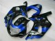 Kit Carenado Moto Suzuki GSXR 600 / 750 K1 K2 K3 01-03 - Azul Negro Kit Carenado Moto Suzuki GSXR 600 / 750 K1 K2 K3 01-03 - Azul Negro