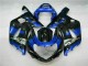 Kit Carenado Moto Suzuki GSXR 600 / 750 K1 K2 K3 01-03 - Azul Negro Kit Carenado Moto Suzuki GSXR 600 / 750 K1 K2 K3 01-03 - Azul Negro