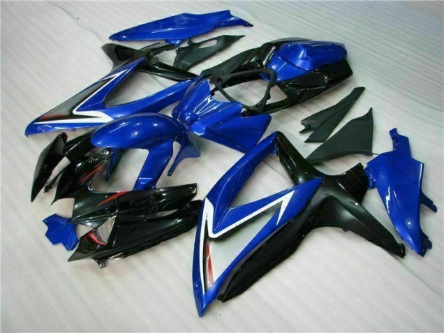 Kit Carenado Moto Suzuki GSXR 600 / 750 K8 08-10 - Azul Negro Kit Carenado Moto Suzuki GSXR 600 / 750 K8 08-10 - Azul Negro