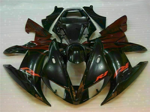 Kit Carenado Moto Yamaha R1 02-03 - Negro Kit Carenado Moto Yamaha R1 02-03 - Negro