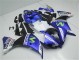 Kit Carenado Moto Yamaha R1 12-14 - Azul Blanco Negro Kit Carenado Moto Yamaha R1 12-14 - Azul Blanco Negro