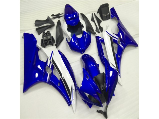Kit Carenado Moto Yamaha R6 06-07 - Azul Blanco Kit Carenado Moto Yamaha R6 06-07 - Azul Blanco