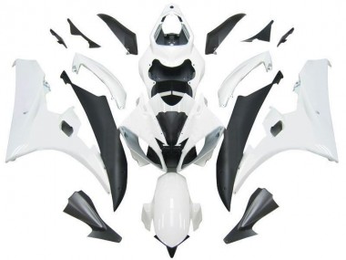 Kit Carenado Moto Yamaha R6 06-07 - Blanco Negro