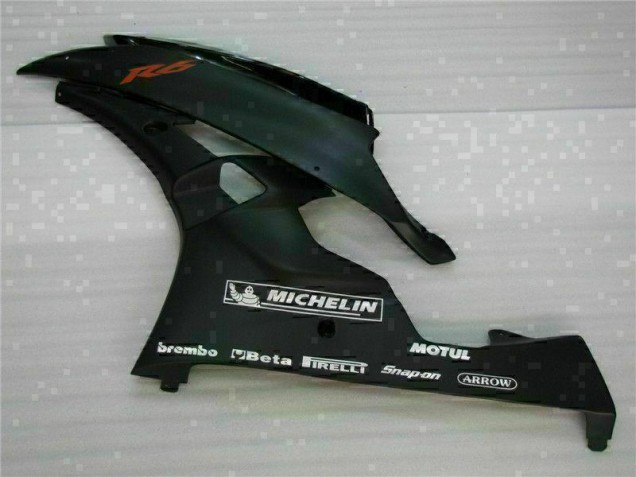 Kit Carenado Moto Yamaha R6 06-07 - Negro Kit Carenado Moto Yamaha R6 06-07 - Negro