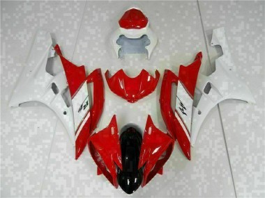 Kit Carenado Moto Yamaha R6 06-07 - Rojo Blanco