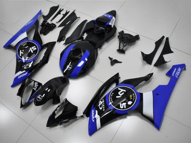 Kit Carenado Moto Yamaha R6 08-16 - Azul Negro