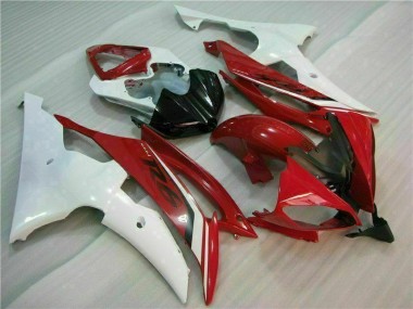 Kit Carenado Moto Yamaha R6 08-16 - Rojo Blanco