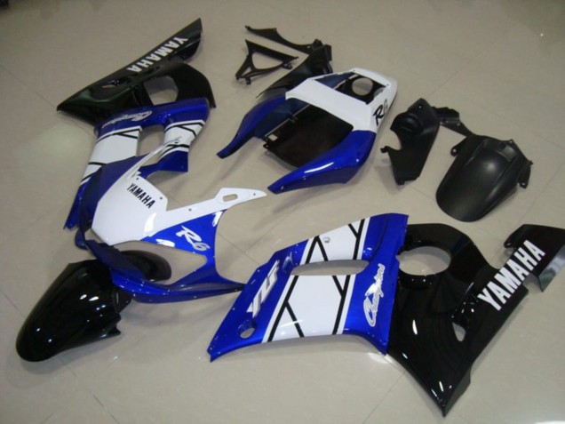 Kit Carenado Moto Yamaha R6 98-02 - Azul Negro Kit Carenado Moto Yamaha R6 98-02 - Azul Negro
