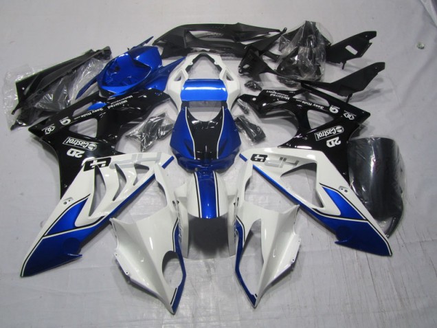 Kit Completo Carenado Moto BMW S1000RR 09-14 - Azul Blanco Kit Completo Carenado Moto BMW S1000RR 09-14 - Azul Blanco