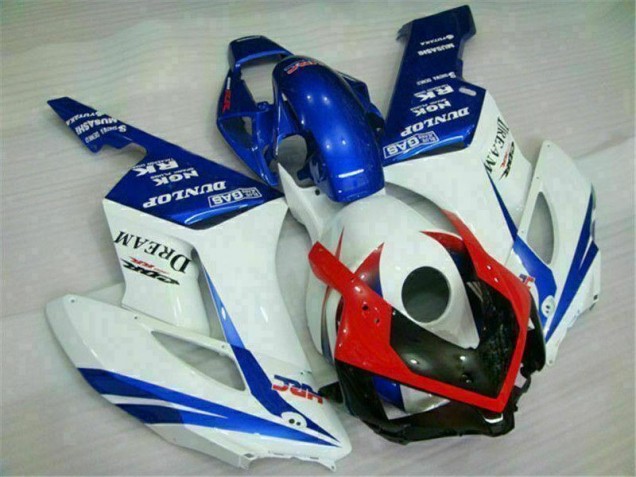 Kit Completo Carenado Moto Honda CBR 1000 RR 04-05 - Azul Blanco Kit Completo Carenado Moto Honda CBR 1000 RR 04-05 - Azul Blanco
