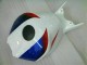 Kit Completo Carenado Moto Honda CBR 1000 RR 04-05 - Azul Blanco Kit Completo Carenado Moto Honda CBR 1000 RR 04-05 - Azul Blanco