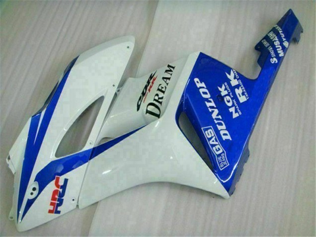 Kit Completo Carenado Moto Honda CBR 1000 RR 04-05 - Azul Blanco Kit Completo Carenado Moto Honda CBR 1000 RR 04-05 - Azul Blanco