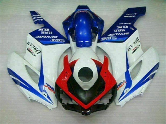 Kit Completo Carenado Moto Honda CBR 1000 RR 04-05 - Azul Blanco Kit Completo Carenado Moto Honda CBR 1000 RR 04-05 - Azul Blanco