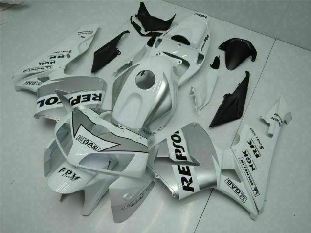 Kit Completo Carenado Moto Honda CBR 600 RR 05-06 - Blanco Kit Completo Carenado Moto Honda CBR 600 RR 05-06 - Blanco