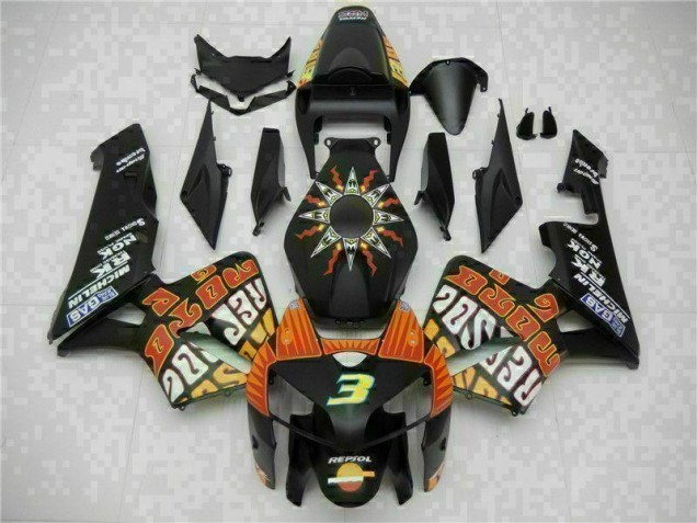 Kit Completo Carenado Moto Honda CBR 600 RR 05-06 - Negro Kit Completo Carenado Moto Honda CBR 600 RR 05-06 - Negro