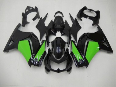 Kit Completo Carenado Moto Kawasaki EX250 08-12 - Negro Verde