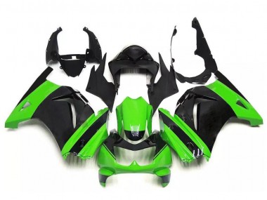 Kit Completo Carenado Moto Kawasaki EX250 08-12 - Verde Negro