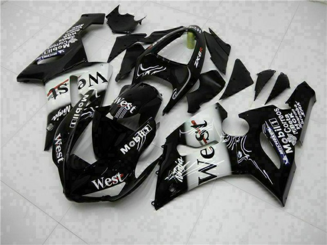 Kit Completo Carenado Moto Kawasaki ZX6R 05-06 - Negro Kit Completo Carenado Moto Kawasaki ZX6R 05-06 - Negro