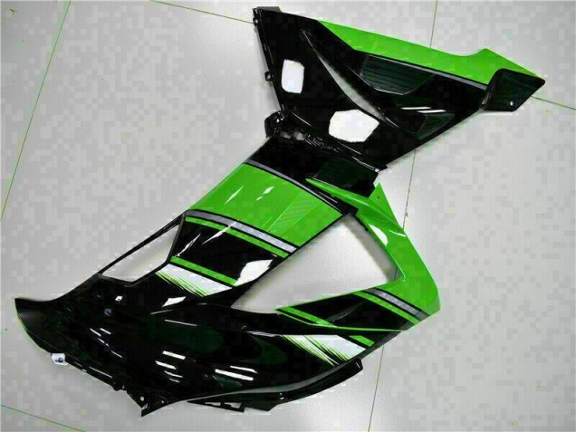 Kit Completo Carenado Moto Kawasaki ZX6R 13-18 - Negro Verde